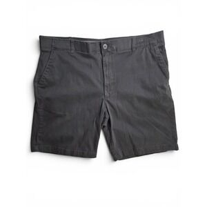 Lee X-Treme Comfort Men's 40 Black Stretch Chino Shorts Golf Casual‎ Workwear